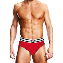 Prowler Red White Backless Brief Red White