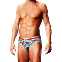 Prowler Gaywatch Bears Open Brief Blue Red