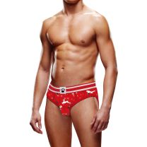 Prowler Reindeer Brief Red White