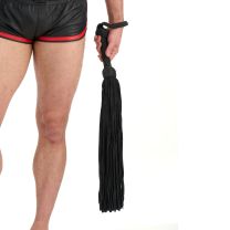 Prowler RED Leather Suede Flogger Black