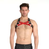 Prowler RED Cross Harness  Black/Red S/M