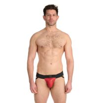 Prowler RED Pouch Jock Black/Red Medium