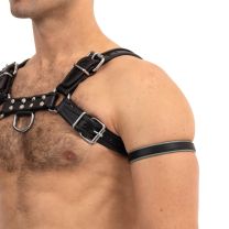 Prowler RED Bicep Band Grey