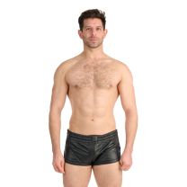 Prowler RED Leather Sports Shorts Black XL