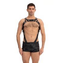 Prowler RED Butch Body Harness Black Medium
