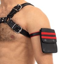 Prowler RED Leather Wallet Black/Red