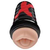PDX Elite Air Tight Oral Stroker - Light/Black
