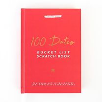 100 Dates Bucket List Scratch Book
