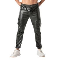 TOF Paris Kinky Cargo Sweat Pants For Men Black
