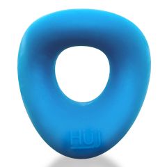 Hunkyjunk Form Silicone Cock Ring Teal Ice