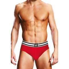 Prowler Red White Backless Brief Red White
