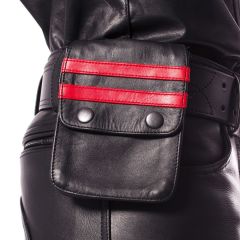 Prowler RED Leather Wallet Black/Red