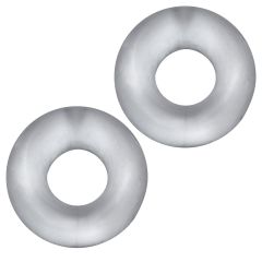Hunkyjunk Stiffy 2-Pack Bulge Cockrings Clear Ice
