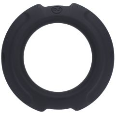 OptiMALE - FlexiSteel - Silicone, Metal Core Cock Ring - 43mm - Black