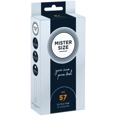 MISTER SIZE - pure feel Condoms - Size 57 m