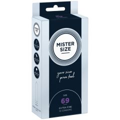 MISTER SIZE - pure feel Condoms - Size 69 mm (10 pack)