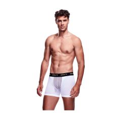 Envy Mesh Long Boxer White