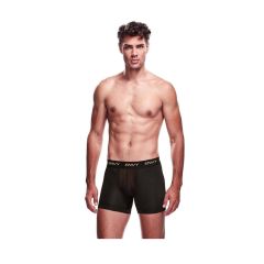 Envy Mesh Long Boxer Black