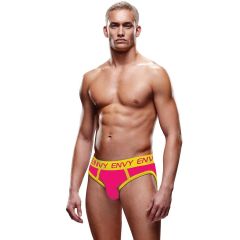 Envy Solid Jock Pink Yellow