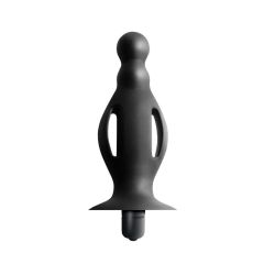 Commander Beginners Vibrating Buttplug - Black