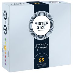 MISTER SIZE - pure feel Condoms - Size 53 mm (36 pack)