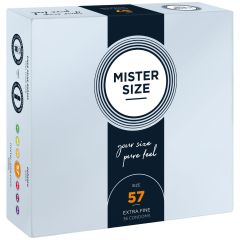 MISTER SIZE - pure feel Condoms - Size 57 mm (36 pack)