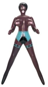 Nanma Alecia King Life Size Love Doll With 3 Penetrating Holes Flesh Black