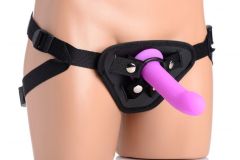 Double G Deluxe Vibrating Strap-On Kit