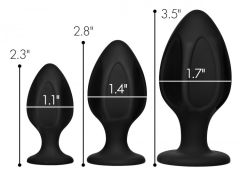 Master Series Triple Juicers Silicone Anal Trainer Set