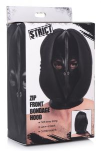 Zip Front Bondage Hood