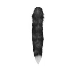 Tailz Interchangeable Black And White Fox Tail