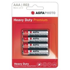 Agfa Agfa AAA Batteries 4 batteries per card Red/White