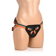 Strap U Ride the Rainbow Universal Rainbow Strap On Harness