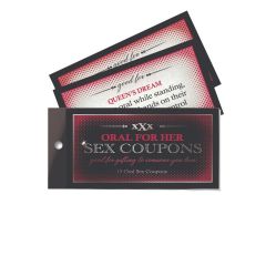 Oral Adventures For Her, Sex Coupons
