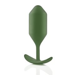 B-Vibe Snug Plug 4 Butt Plug Army Green
