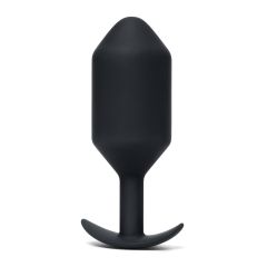 B-Vibe Snug Plug 7 Weighted Butt Plug Black
