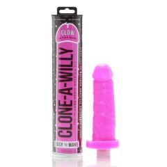 Clone A Willy Glow In The Dark Kit Hot Pink