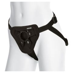 Vac-U-Lock Platinum  Luxe Harness - With Plug Black Os