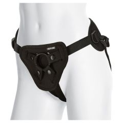 Vac-U-Lock Platinum Supreme Harness - With Plug Black Os