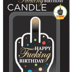 Little Genie Happy F'ing Birthday Finger Candle
