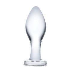 Glas 4inch Butt Plug Clear