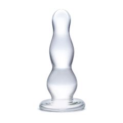 Glas Glass Butt Plug Clear (4")