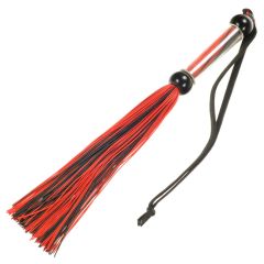 Me You Us Tease And Please Silicone Flogger Black