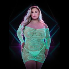 GLOW IN THE DARK MINI DRESS - Q