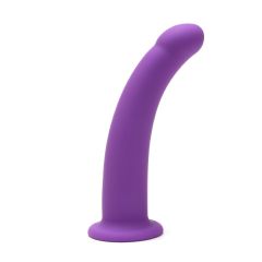 Me You Us 7" Purple Curved Silicone Dildo