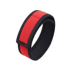 Ouch Neoprene  Puppy Play Bracelets Red