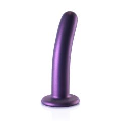 Ouch Smooth Silicone G Spot Dildo 6inch Metallic Purple