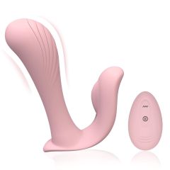 Tracy's Dog Wearable Panty Vibrator with Wireless Remote Pink