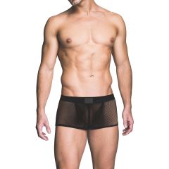 Prowler RED Fishnet Ass-less Trunk Black