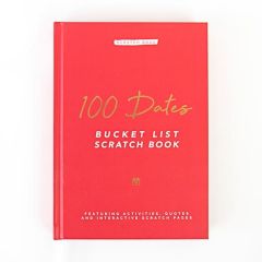100 Dates Bucket List Scratch Book